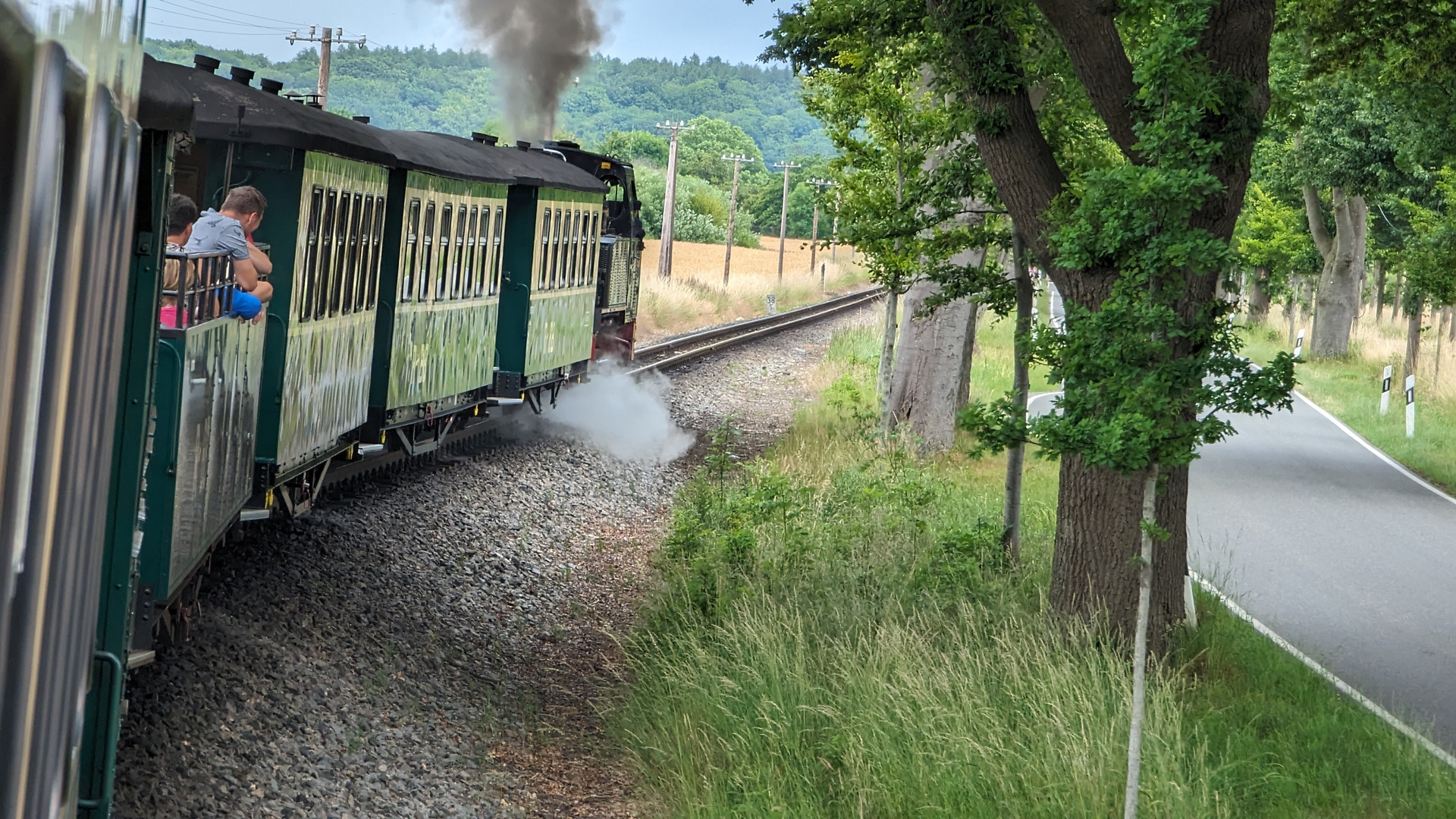 Fahrt mit dem Rasenden Roland