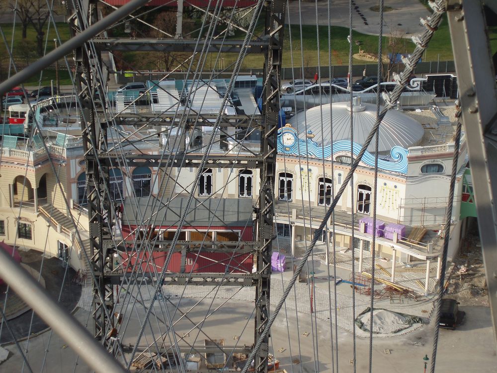 Fahrt mit dem Riesenrad im Prater