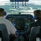 Fahrt mit dem Zeppelin, Cockpit des Zeppelin