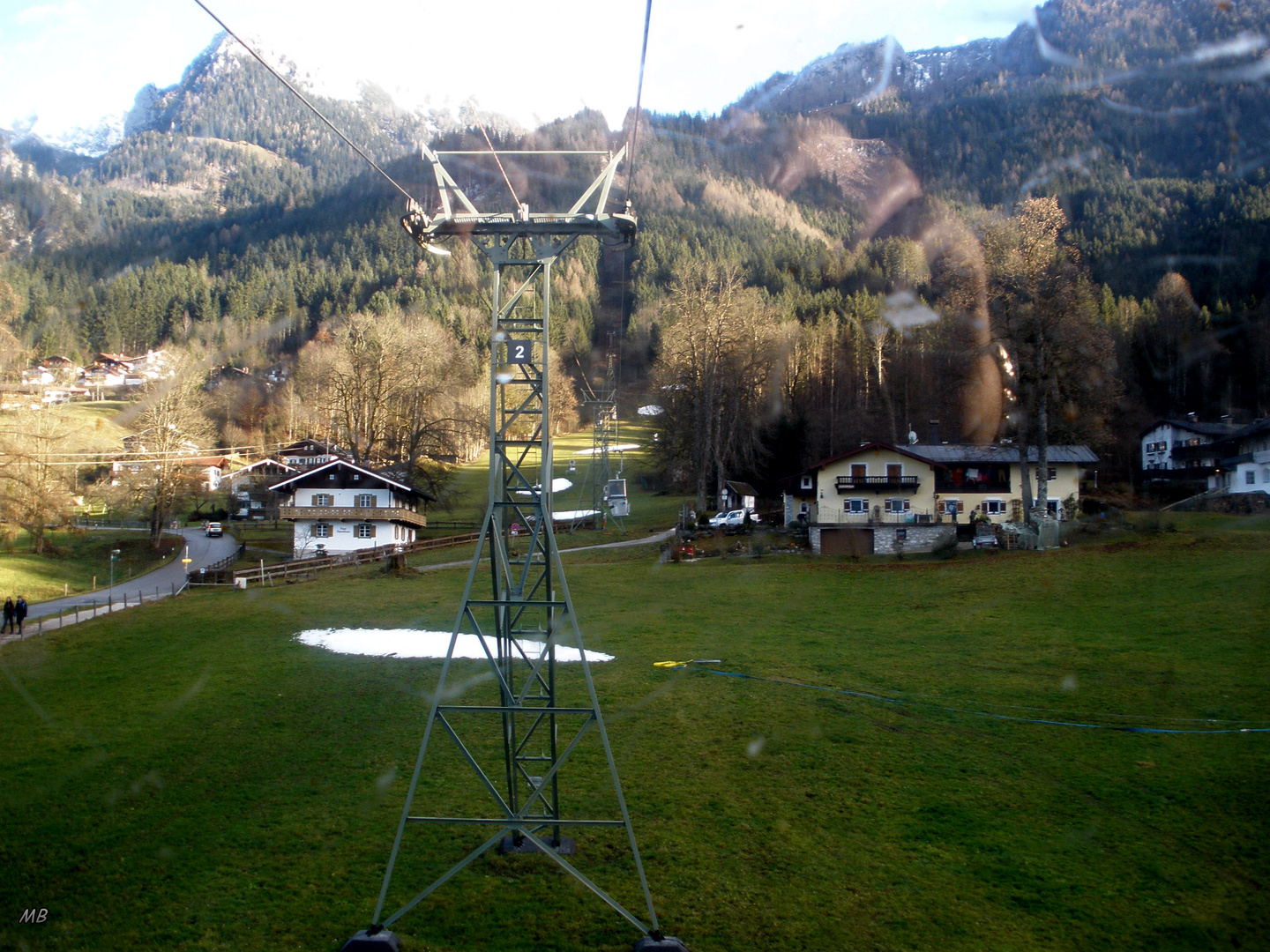 Fahrt mit der Seilbahn auf den Jenner