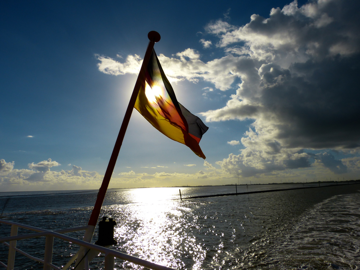 Fahrt nach Langeoog