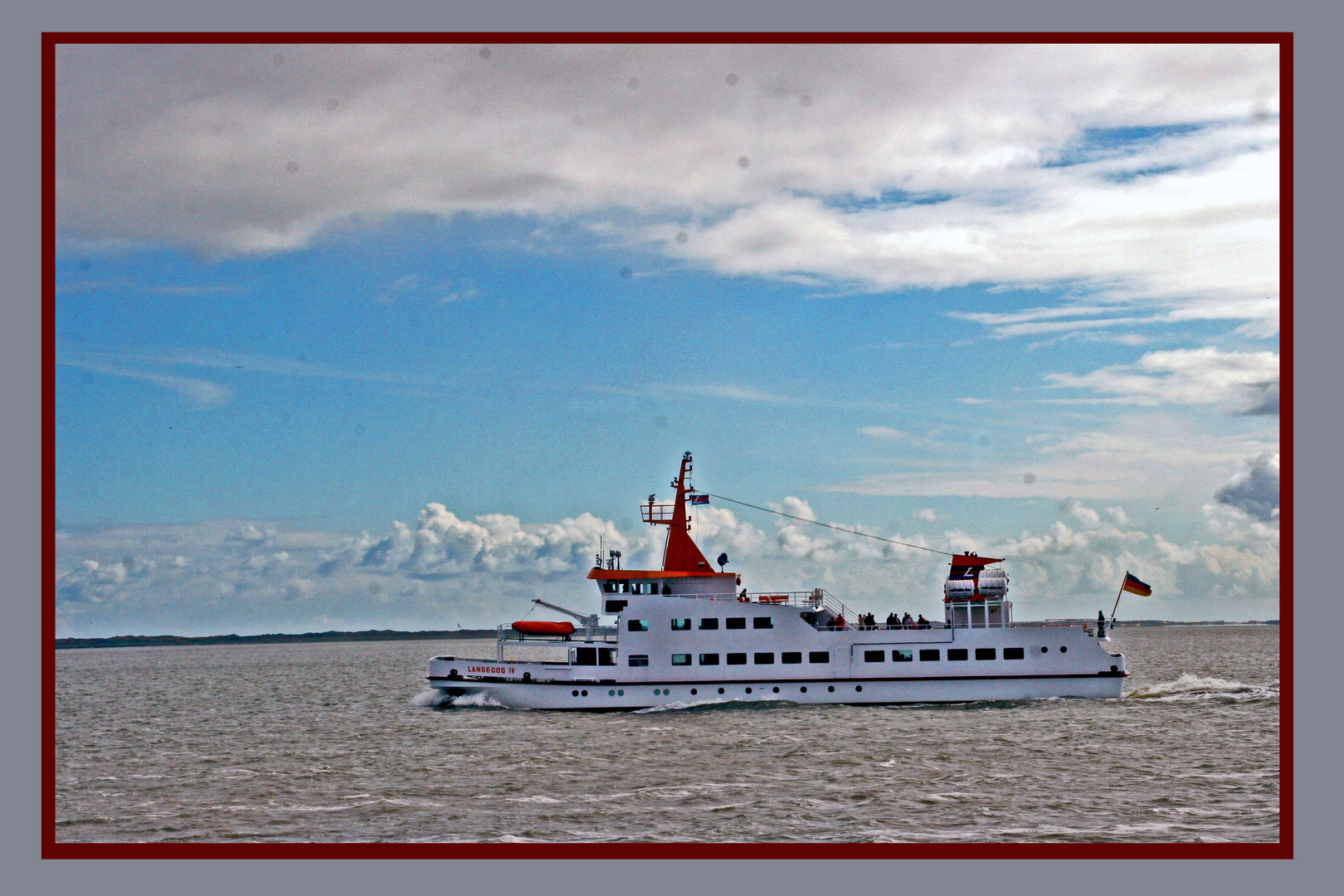 Fahrt nach Langeoog