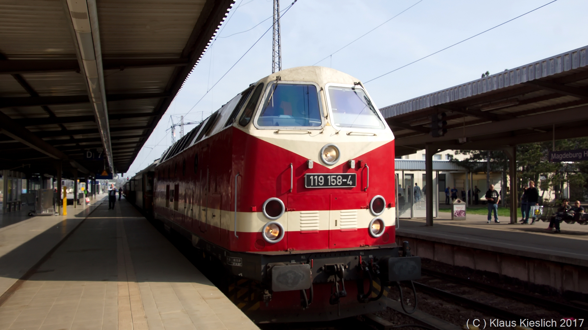 Fahrt  nach Staßfurt zum Bahnbetriebswerksfest