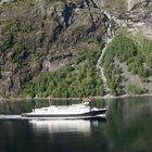 Fahrt Richtung Flam Norwegen