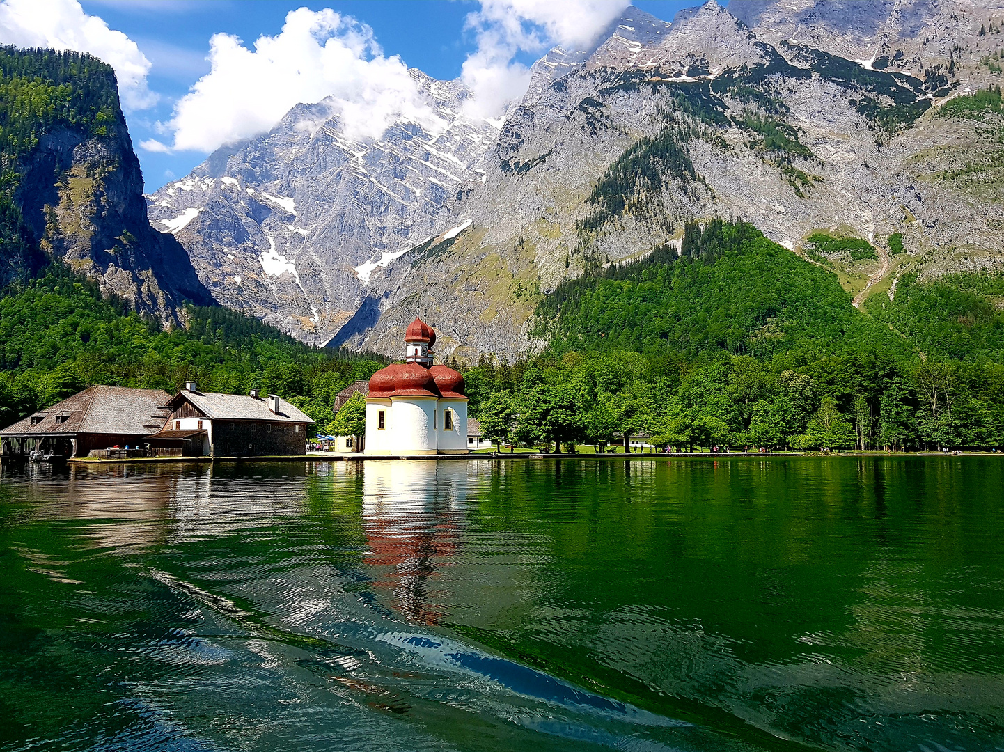 Fahrt über den Königssee 