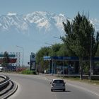 Fahrt vom Flughafen Bishkek