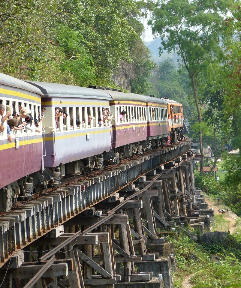 Fahrt von Bangkok nach Kanchanaburi