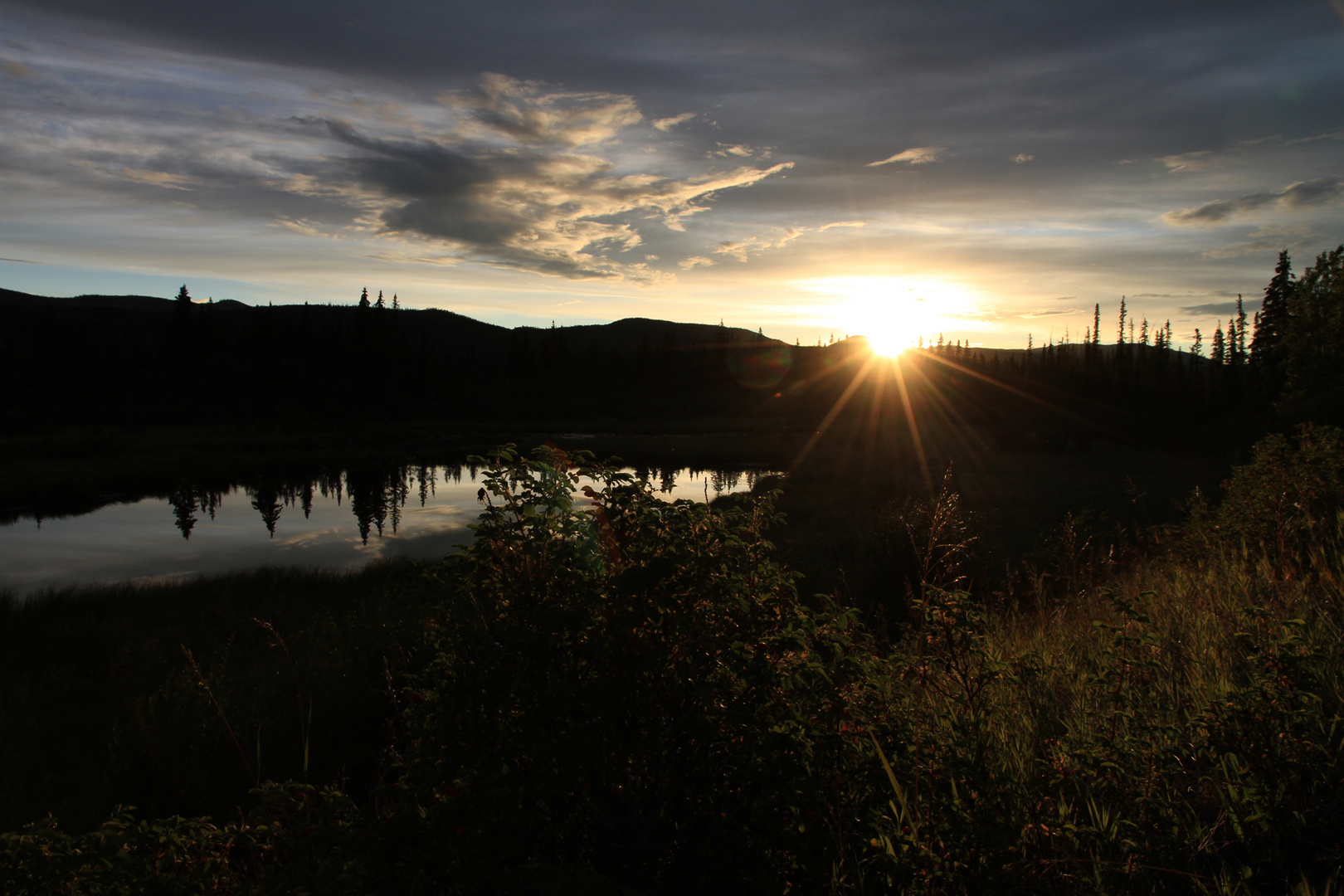 Fahrt von Dawson City nach Whitehorse