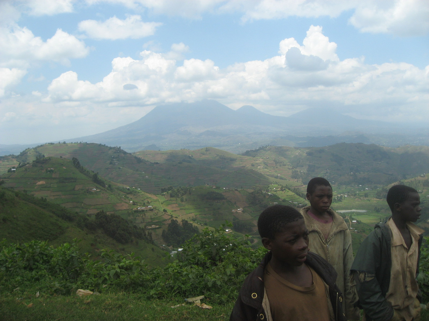 Fahrt zu den Virunga-Vulkanen