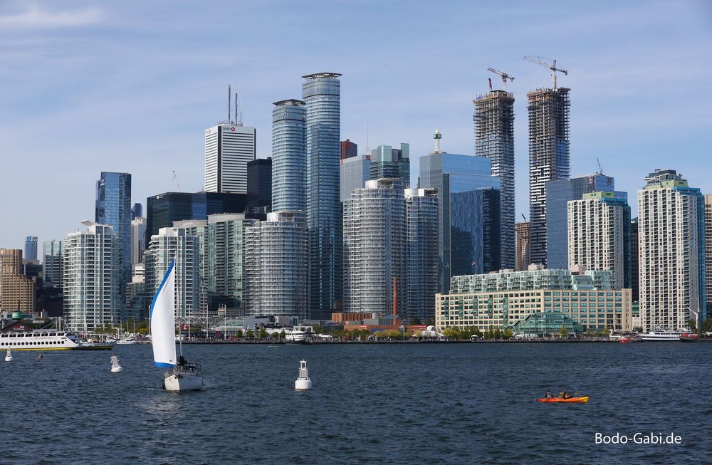 Fahrt zu Toronto Islands