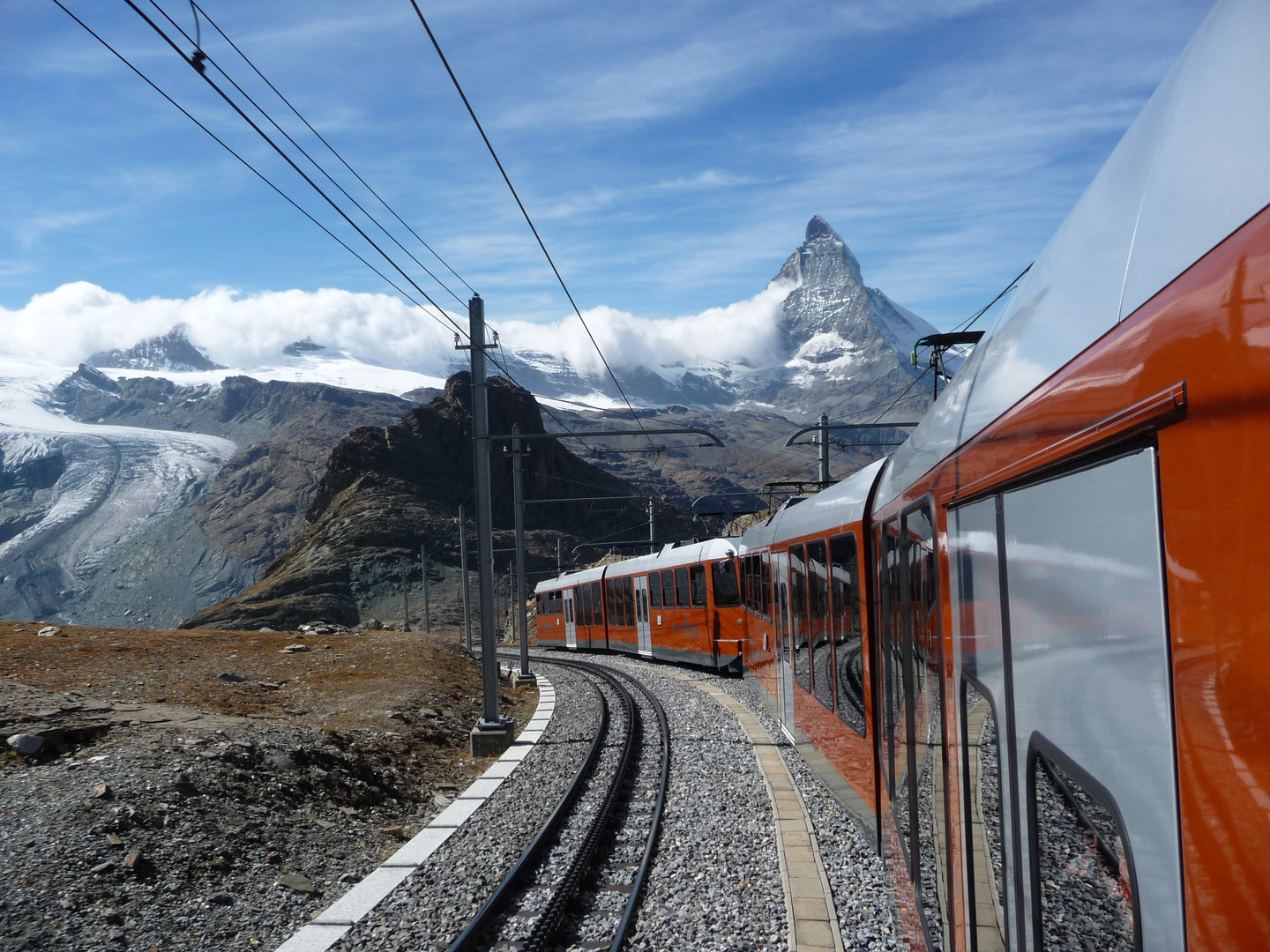 Fahrt zum Gornergrat