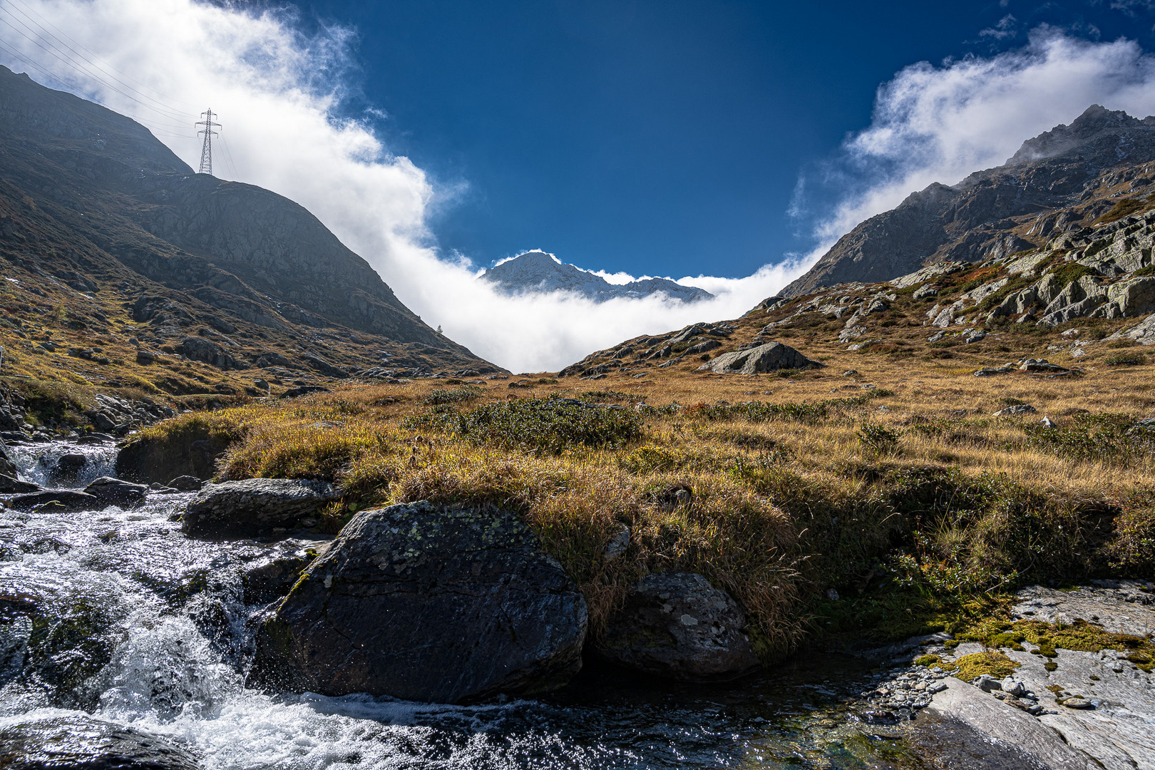 Fahrt zum Gr.St. Bernhard Pass