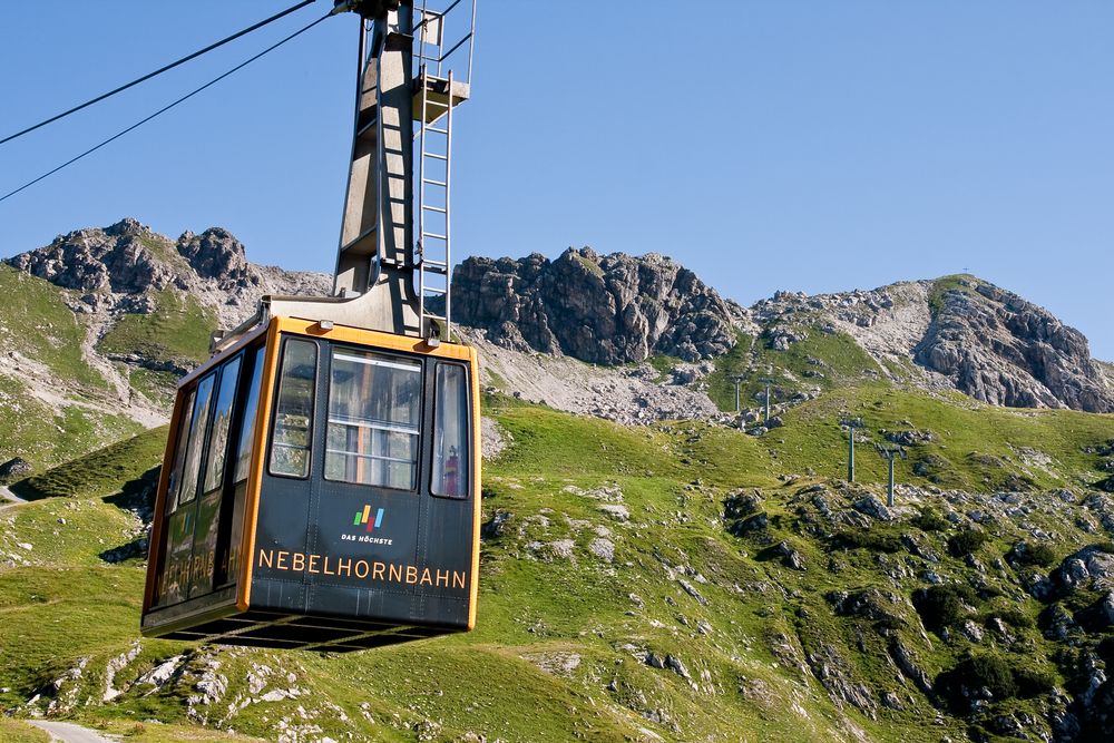 Fahrt zum Hindelanger Klettersteig