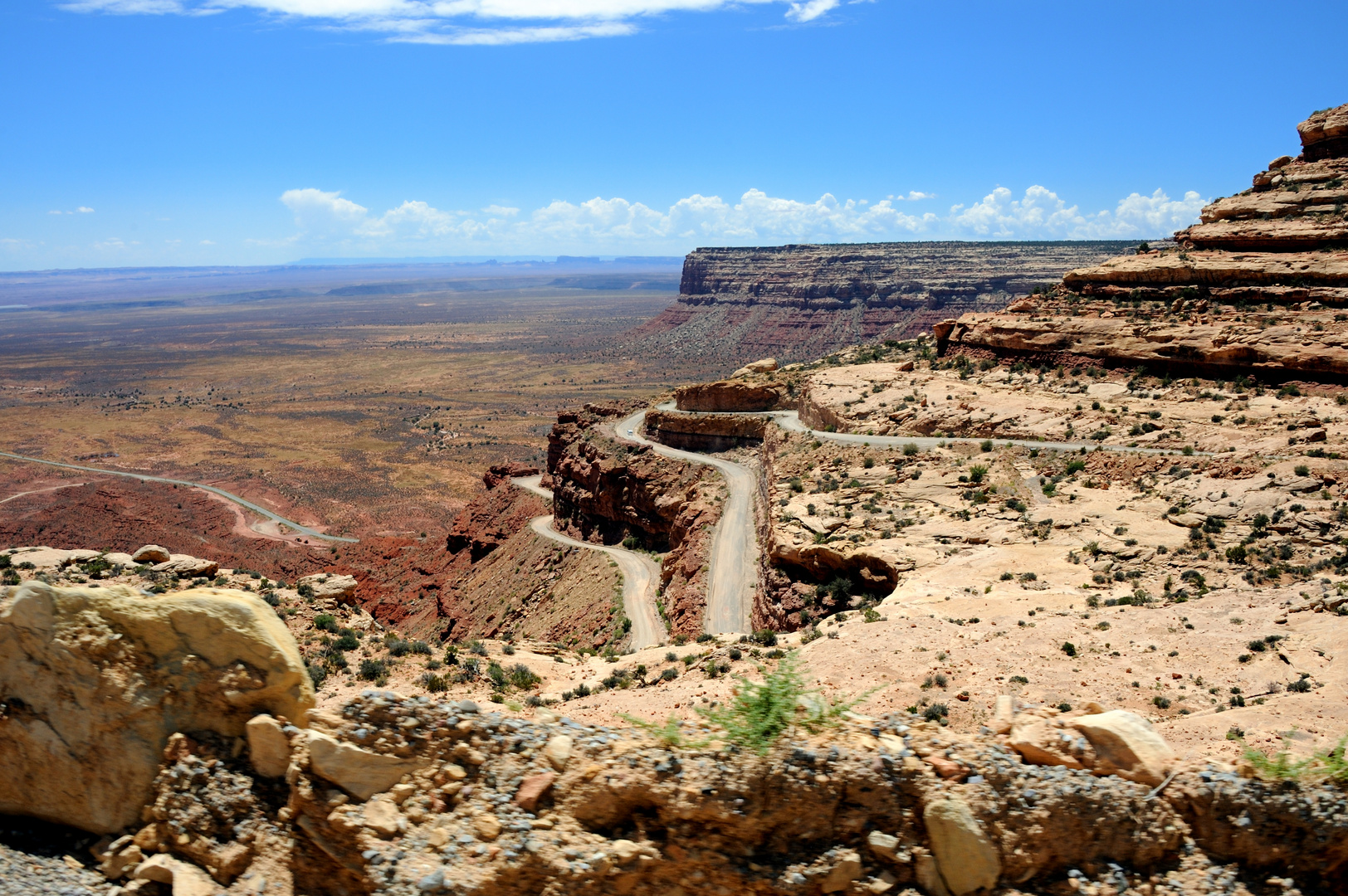 Fahrt zum Natural Bridges National Monument