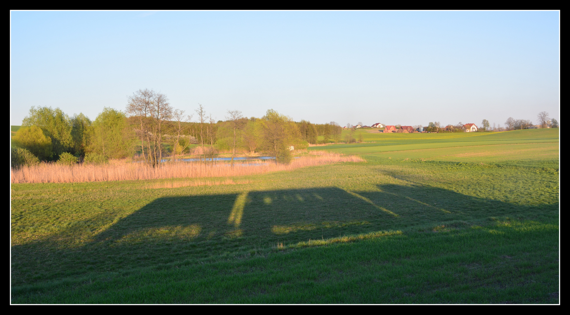 Fahrt zum Sonnenuntergang