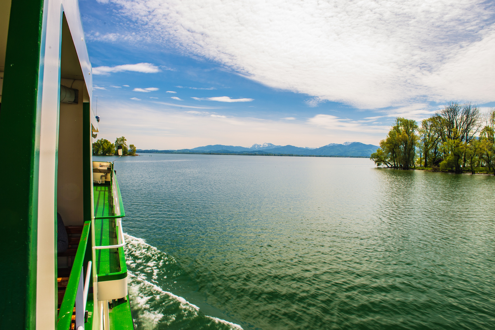 Fahrt zur Fraueninsel (Frauenchiemsee)