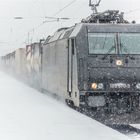 Fahrtwind am Bahnsteig,