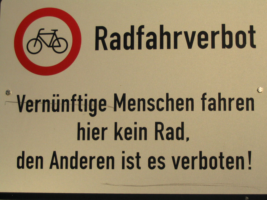 Fahrverbot