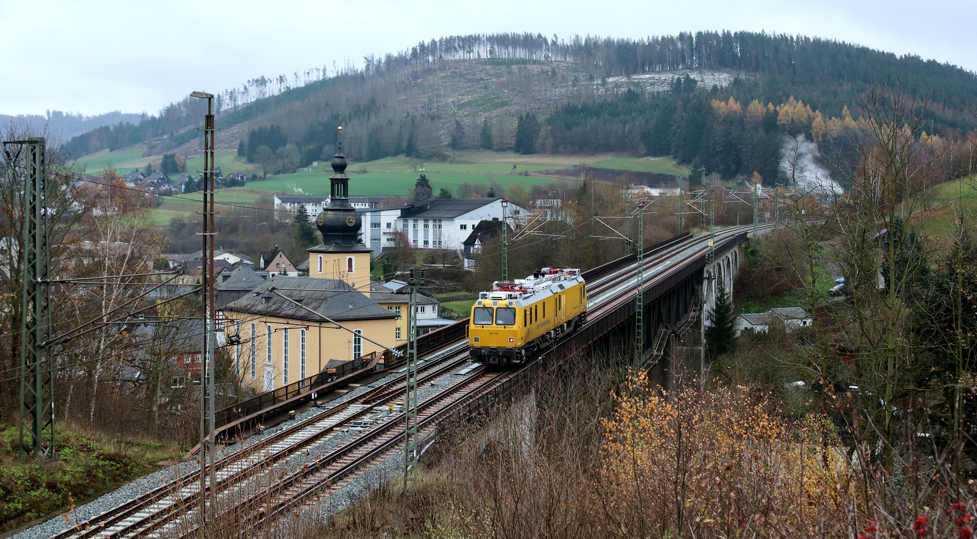 Fahrwegmeßzug