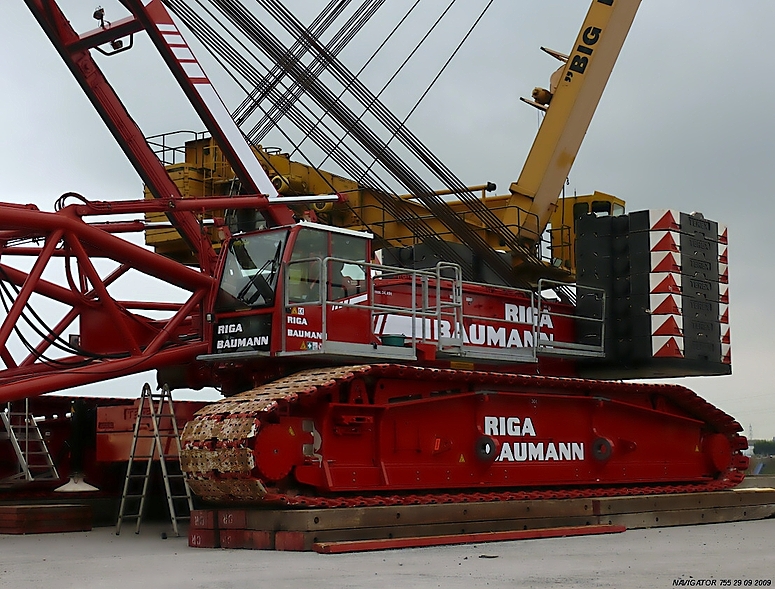 Fahrwerk dee DEMAG Raupenkrans Cc 2500