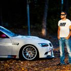 Fahrwerk T-Shirt und BMW E92 M3