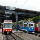 Fahrzeugparade der Forchbahn