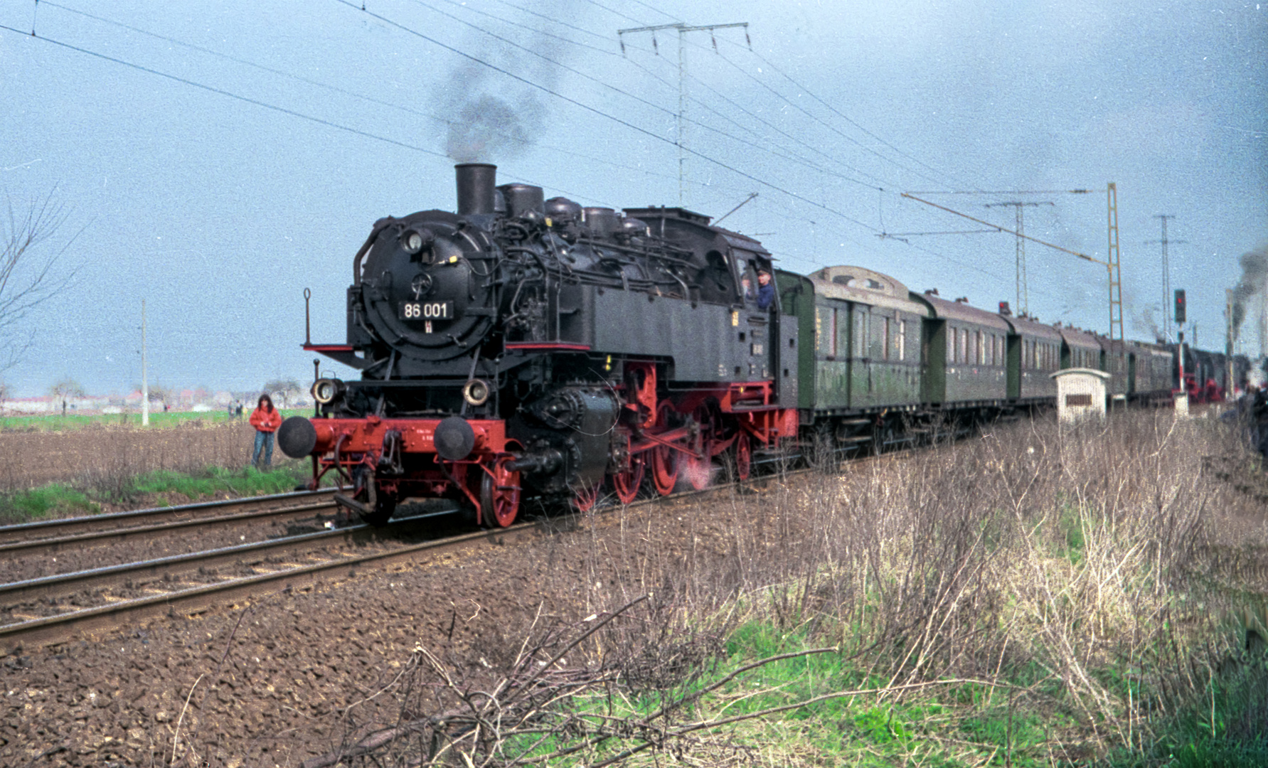 Fahrzeugparade in Riesa am 09.04.1989