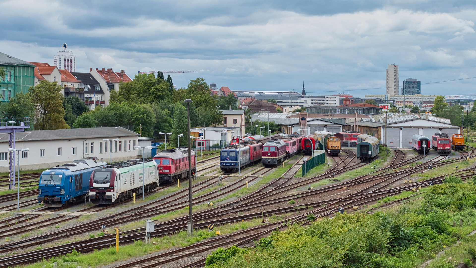 Fahrzeugvielfalt in Leipzig