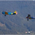 Fairchild PT-19 und eine PT-17 Stearman