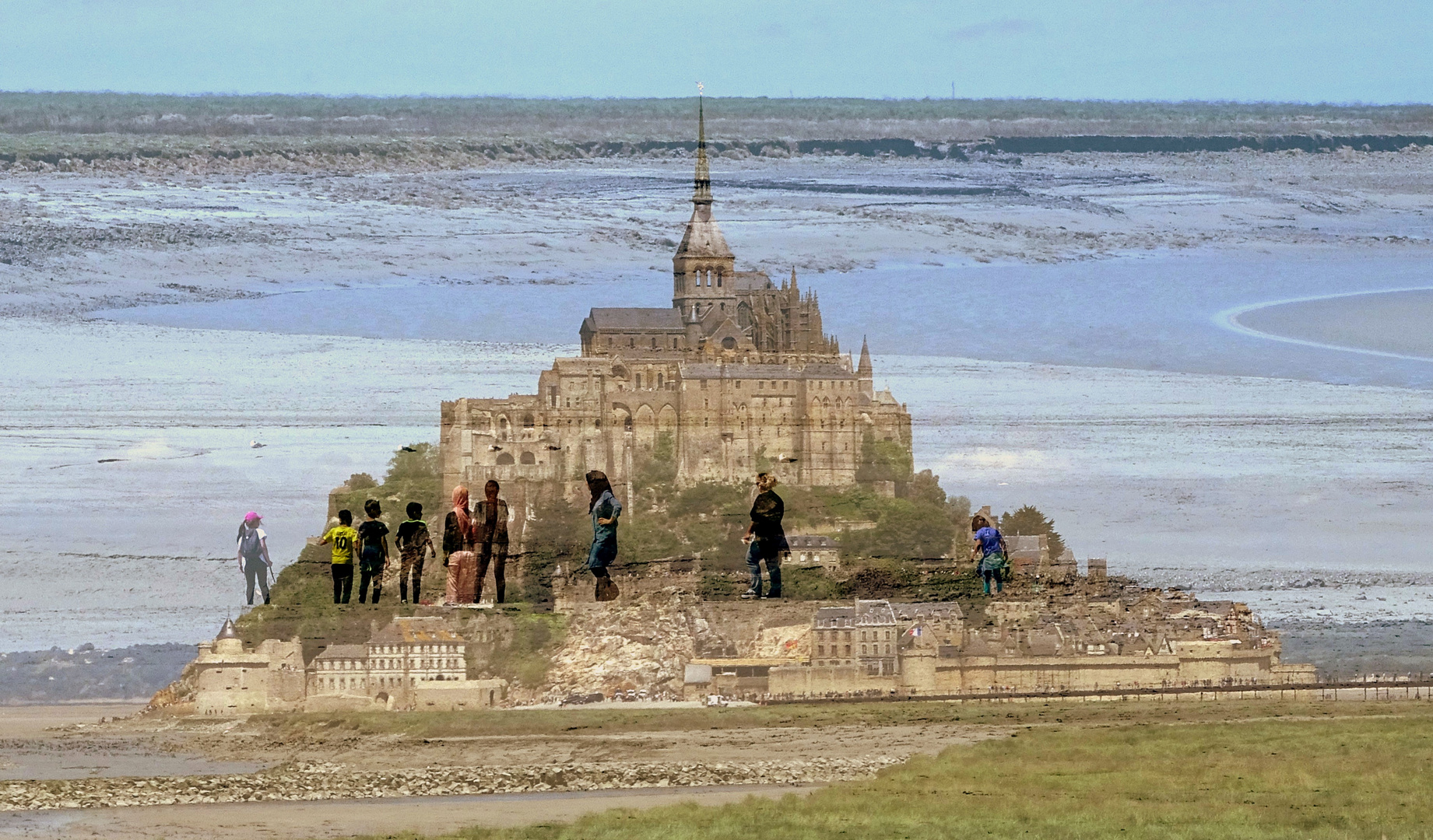 Faire le tour du Mont Saint Michel