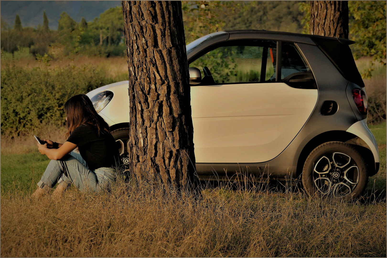 faire prendre l air à sa voiture ....