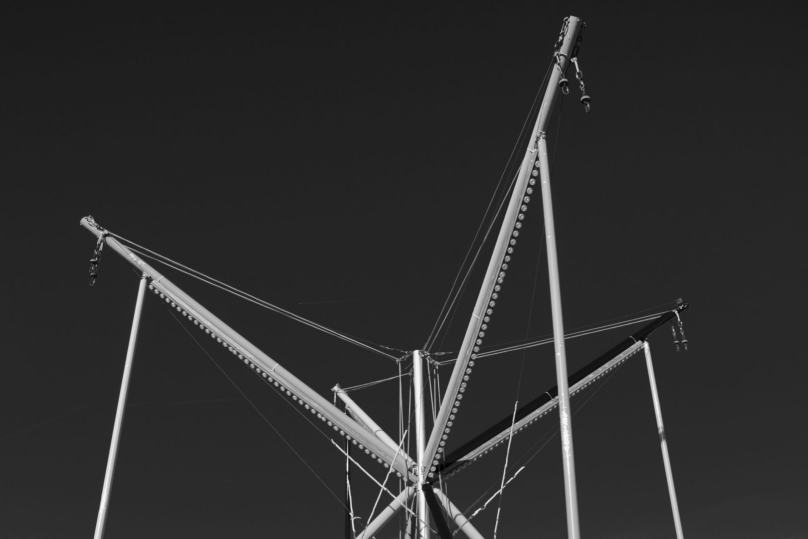 Fairground Ride in Winter