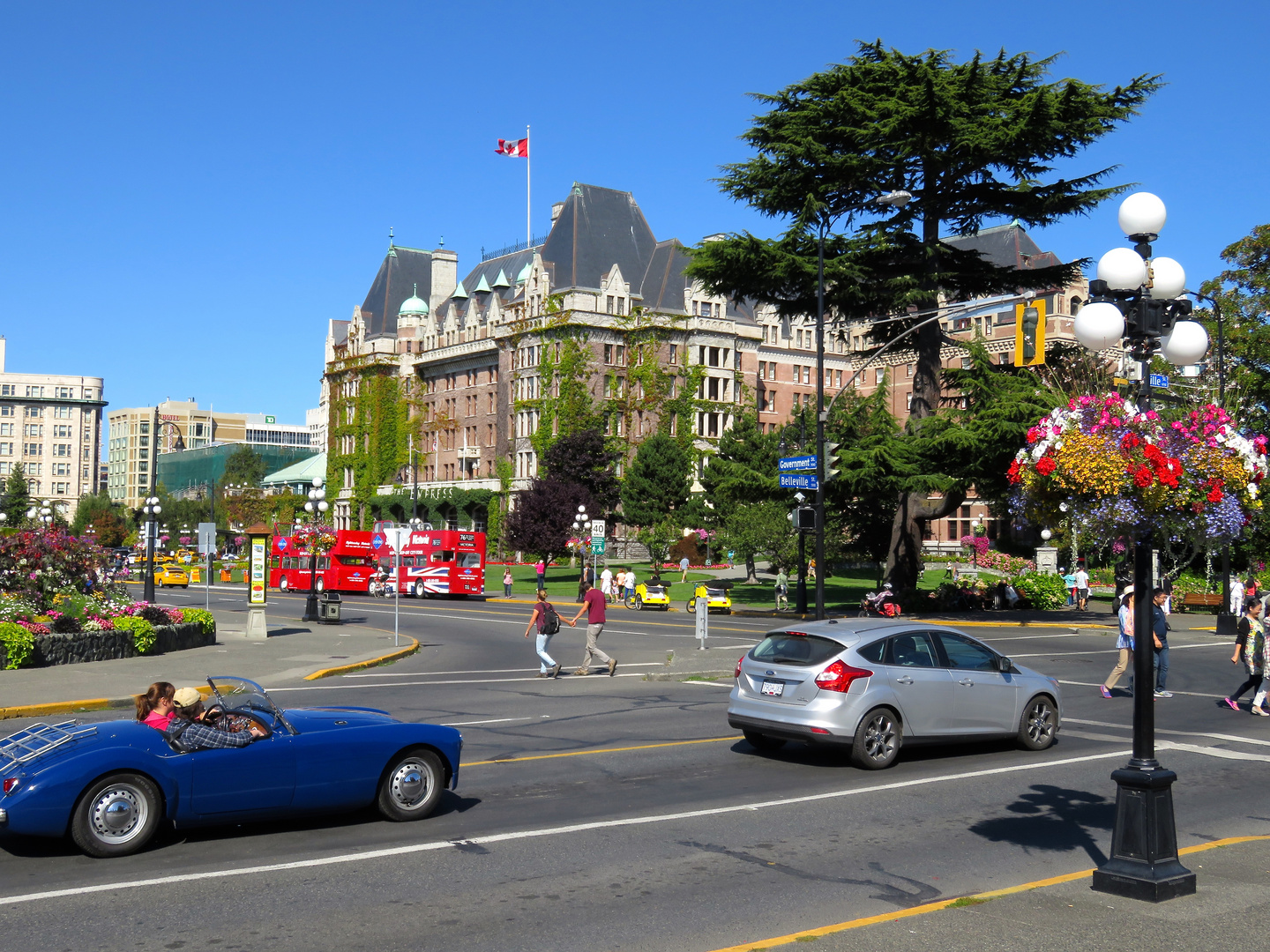 Fairmont Empress Hotel, Victoria, Vancouver Island, British Columbia, Canada 08/2015