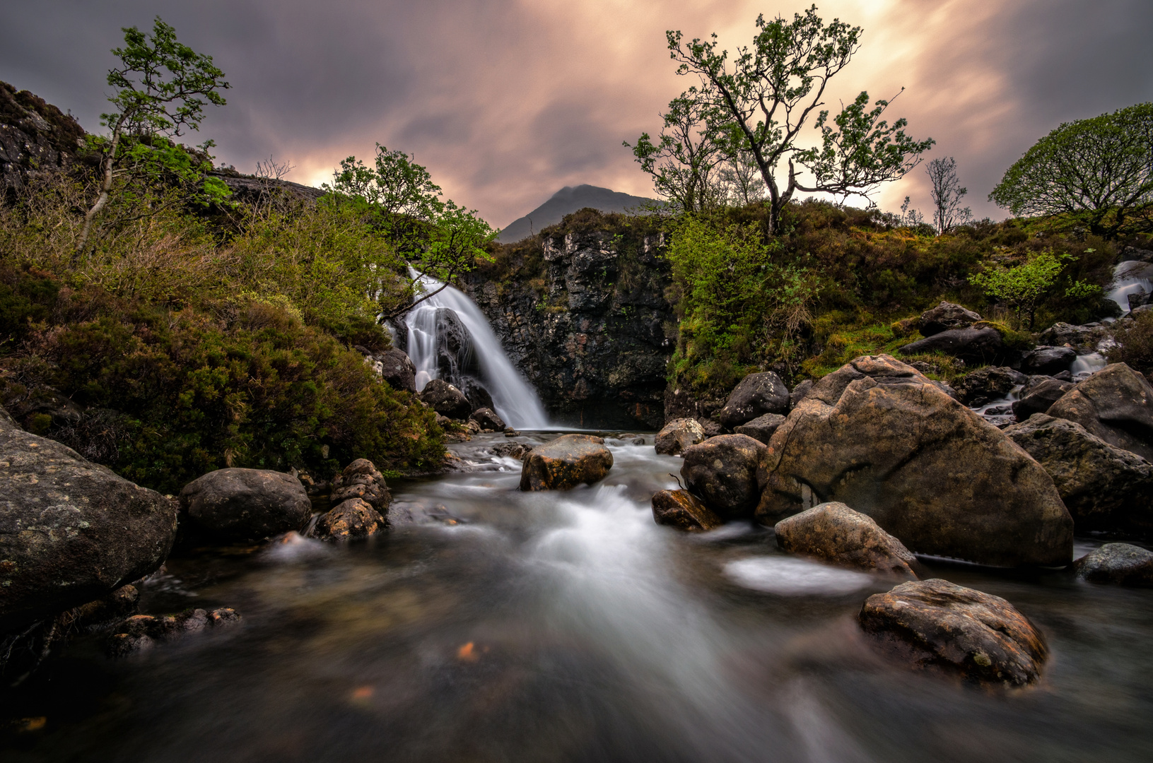 Fairy pool Wasserfall