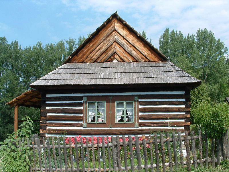 Fairy tale wooden house