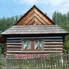 Fairy tale wooden house