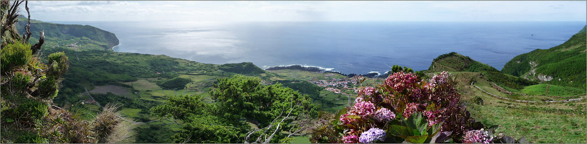 Fajã Grande - Hochlandpanorama