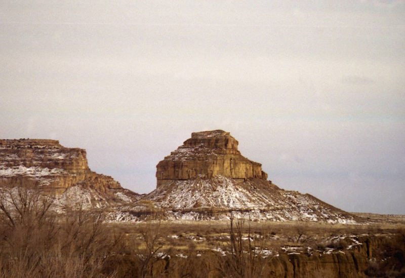 Fajada Butte , Chaco Canyon , New Mexico