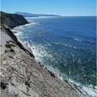 Falaise de flysch à la Corniche Basque