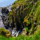 Falaise du côté de la côte finistérienne