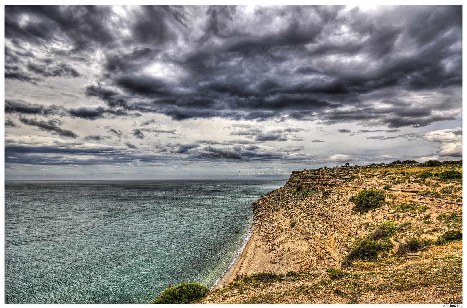 Falaise Leucate.