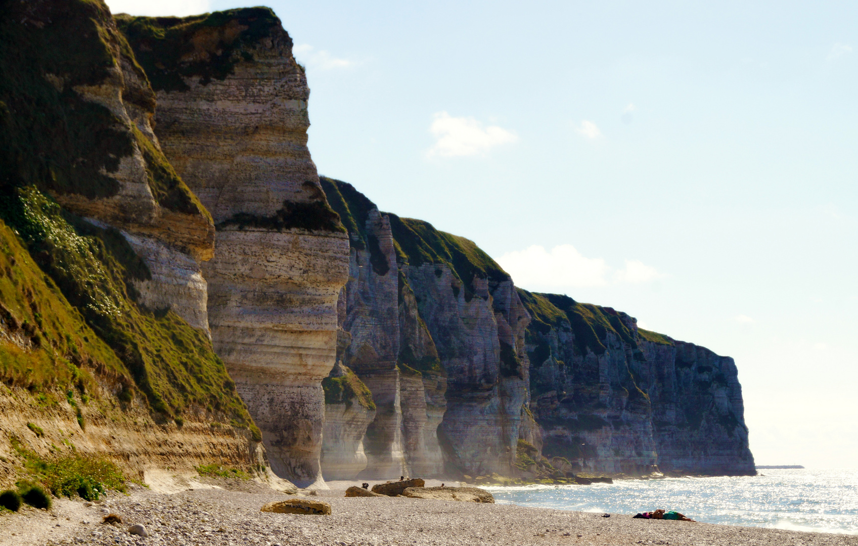 Falaises à têtes