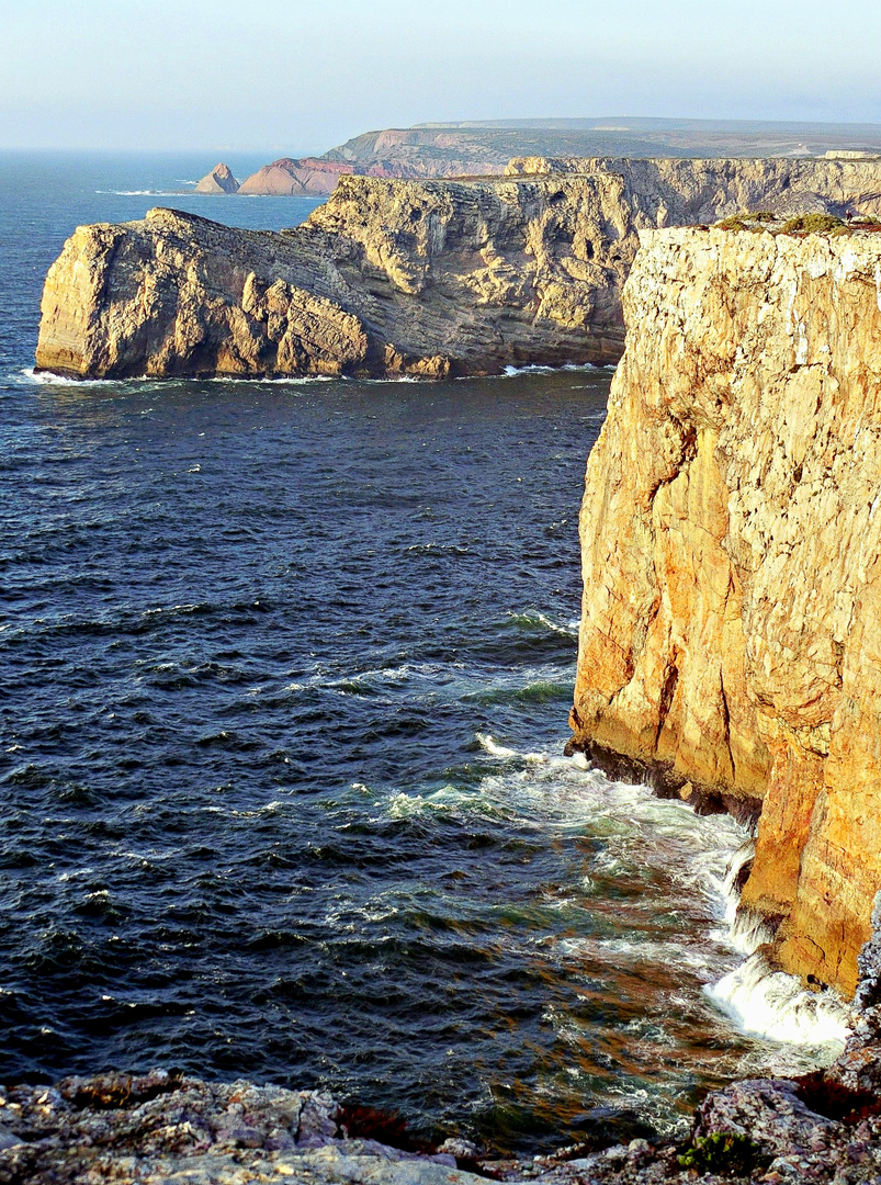 Falaises au Cabo San Vicente