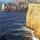 Falaises au Cabo San Vicente