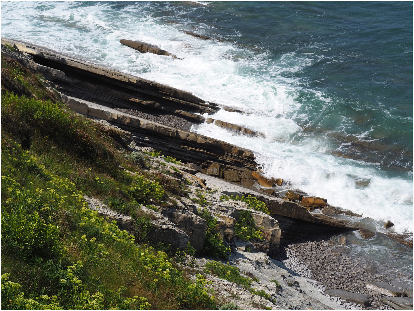 Falaises de flysch de la Corniche Basque