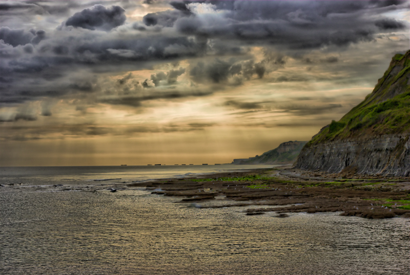 falaises de port en bessin