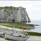 Falaises in Étretat: La porte d'Aval