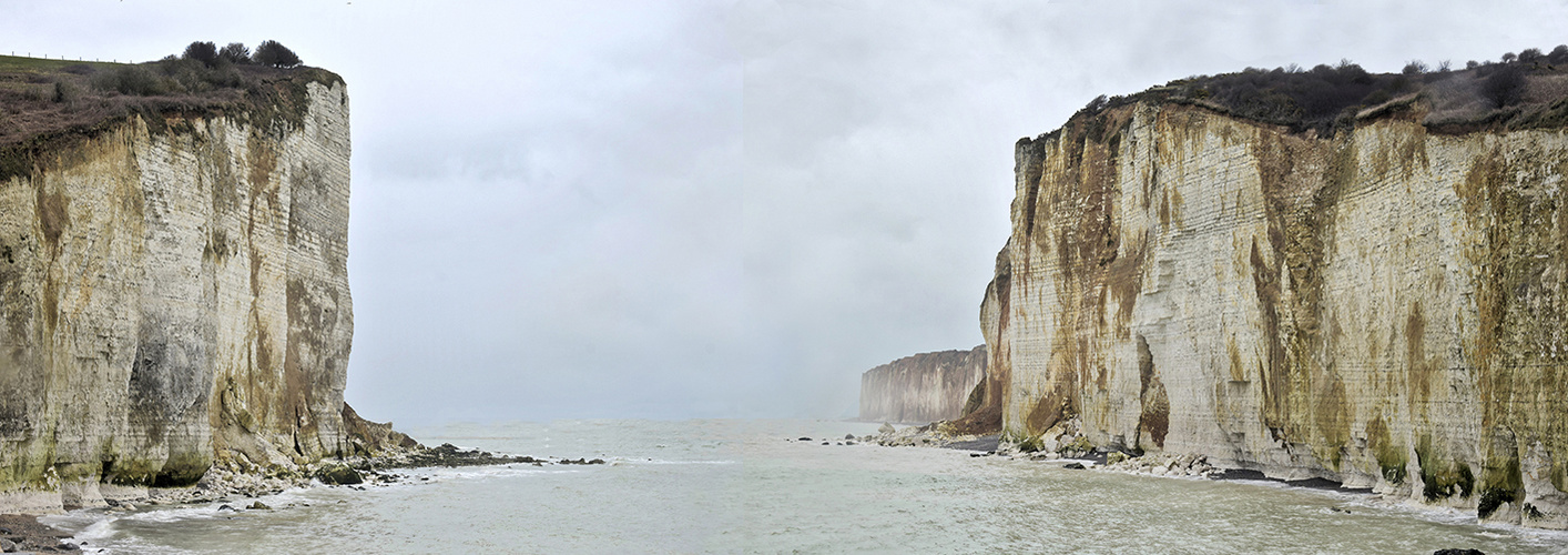 Falaises normande.