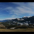 Falera mit Sicht nach Laax