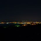 Faliraki /Rhodos bei Nacht vom Balkon aus auf 105 mm